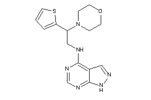 [2-morpholino-2-(2-thienyl)ethyl]-(1H-pyrazolo[3,4-d]pyrimidin-4-yl)amine