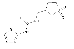 Image of 1-[(1,1-diketothiolan-3-yl)methyl]-3-(1,3,4-thiadiazol-2-yl)urea