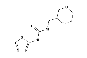 1-(1,4-dioxan-2-ylmethyl)-3-(1,3,4-thiadiazol-2-yl)urea