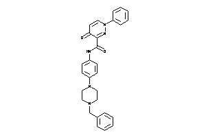 N-[4-(4-benzylpiperazino)phenyl]-4-keto-1-phenyl-pyridazine-3-carboxamide