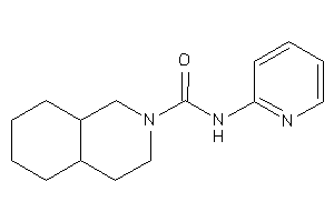 N-(2-pyridyl)-3,4,4a,5,6,7,8,8a-octahydro-1H-isoquinoline-2-carboxamide