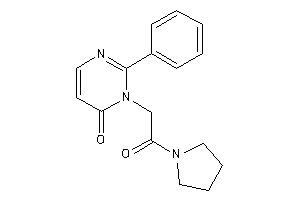 3-(2-keto-2-pyrrolidino-ethyl)-2-phenyl-pyrimidin-4-one