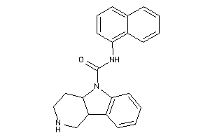 N-(1-naphthyl)-1,2,3,4,4a,9b-hexahydropyrido[4,3-b]indole-5-carboxamide