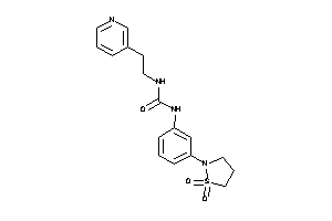 1-[3-(1,1-diketo-1,2-thiazolidin-2-yl)phenyl]-3-[2-(3-pyridyl)ethyl]urea