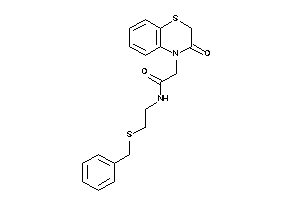 N-[2-(benzylthio)ethyl]-2-(3-keto-1,4-benzothiazin-4-yl)acetamide