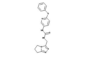 1-(6,7-dihydro-5H-pyrrolo[2,1-c][1,2,4]triazol-3-ylmethyl)-3-(6-phenoxy-3-pyridyl)urea