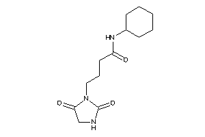 N-cyclohexyl-4-(2,5-diketoimidazolidin-1-yl)butyramide
