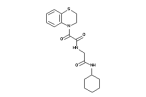 N-[2-(cyclohexylamino)-2-keto-ethyl]-2-(2,3-dihydro-1,4-benzothiazin-4-yl)-2-keto-acetamide