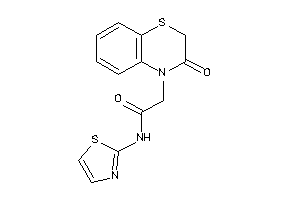 2-(3-keto-1,4-benzothiazin-4-yl)-N-thiazol-2-yl-acetamide