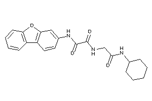 N-[2-(cyclohexylamino)-2-keto-ethyl]-N'-dibenzofuran-3-yl-oxamide