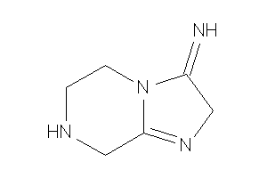 5,6,7,8-tetrahydro-2H-imidazo[1,2-a]pyrazin-3-ylideneamine
