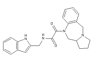 2-(6,6a,7,8,9,11-hexahydropyrrolo[2,1-c][1,4]benzodiazepin-5-yl)-N-(1H-indol-2-ylmethyl)-2-keto-acetamide