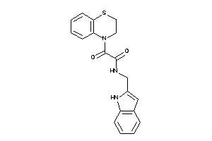 2-(2,3-dihydro-1,4-benzothiazin-4-yl)-N-(1H-indol-2-ylmethyl)-2-keto-acetamide