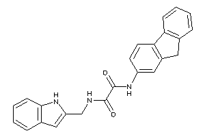 N'-(9H-fluoren-2-yl)-N-(1H-indol-2-ylmethyl)oxamide