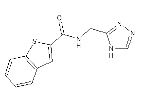 N-(4H-1,2,4-triazol-3-ylmethyl)benzothiophene-2-carboxamide