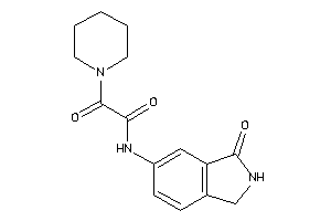2-keto-N-(3-ketoisoindolin-5-yl)-2-piperidino-acetamide