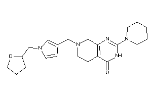 2-piperidino-7-[[1-(tetrahydrofurfuryl)pyrrol-3-yl]methyl]-3,5,6,8-tetrahydropyrido[3,4-d]pyrimidin-4-one