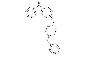 3-[(4-benzylpiperazino)methyl]-9H-carbazole