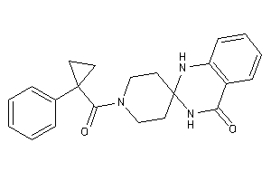 1'-(1-phenylcyclopropanecarbonyl)spiro[1,3-dihydroquinazoline-2,4'-piperidine]-4-one