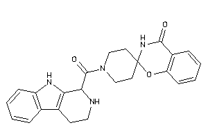 1'-(2,3,4,9-tetrahydro-1H-$b-carboline-1-carbonyl)spiro[3H-1,3-benzoxazine-2,4'-piperidine]-4-one