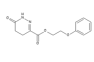 6-keto-4,5-dihydro-1H-pyridazine-3-carboxylic Acid 2-phenoxyethyl Ester