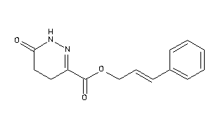 6-keto-4,5-dihydro-1H-pyridazine-3-carboxylic Acid Cinnamyl Ester