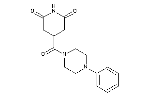 4-(4-phenylpiperazine-1-carbonyl)piperidine-2,6-quinone