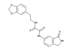 N-homopiperonyl-N'-(3-ketoisoindolin-5-yl)oxamide