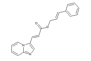 3-imidazo[1,2-a]pyridin-3-ylacrylic Acid Cinnamyl Ester