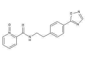 1-keto-N-[2-[4-(1,2,4-oxadiazol-5-yl)phenyl]ethyl]picolinamide