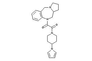 1-(6,6a,7,8,9,11-hexahydropyrrolo[2,1-c][1,4]benzodiazepin-5-yl)-2-(4-pyrrol-1-ylpiperidino)ethane-1,2-dione