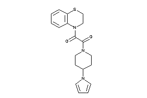 1-(2,3-dihydro-1,4-benzothiazin-4-yl)-2-(4-pyrrol-1-ylpiperidino)ethane-1,2-dione