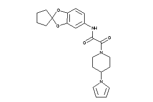 2-keto-2-(4-pyrrol-1-ylpiperidino)-N-spiro[1,3-benzodioxole-2,1'-cyclopentane]-5-yl-acetamide