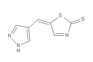 5-(1H-pyrazol-4-ylmethylene)-3-thiazoline-2-thione
