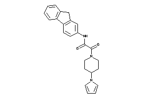 N-(9H-fluoren-2-yl)-2-keto-2-(4-pyrrol-1-ylpiperidino)acetamide