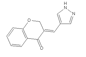3-(1H-pyrazol-4-ylmethylene)chroman-4-one