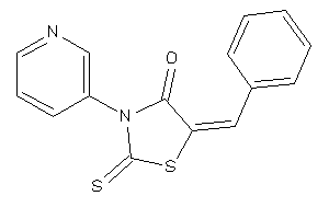 5-benzal-3-(3-pyridyl)-2-thioxo-thiazolidin-4-one