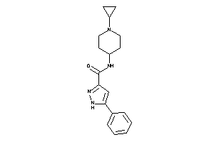 Image of N-(1-cyclopropyl-4-piperidyl)-5-phenyl-1H-pyrazole-3-carboxamide