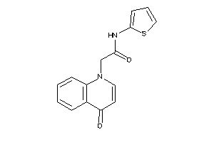 2-(4-keto-1-quinolyl)-N-(2-thienyl)acetamide