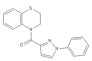 2,3-dihydro-1,4-benzothiazin-4-yl-(1-phenylpyrazol-3-yl)methanone