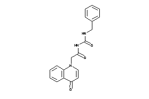 N-(benzylcarbamoyl)-2-(4-keto-1-quinolyl)acetamide