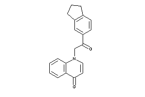 1-(2-indan-5-yl-2-keto-ethyl)-4-quinolone