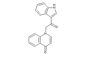 1-[2-(1H-indol-3-yl)-2-keto-ethyl]-4-quinolone