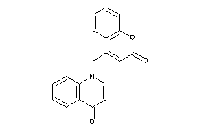 1-[(2-ketochromen-4-yl)methyl]-4-quinolone