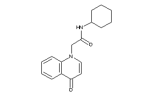 N-cyclohexyl-2-(4-keto-1-quinolyl)acetamide