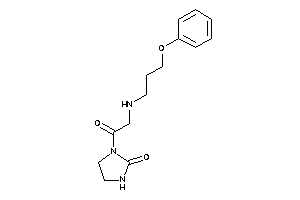 1-[2-(3-phenoxypropylamino)acetyl]-2-imidazolidinone