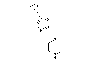 2-cyclopropyl-5-(piperazinomethyl)-1,3,4-oxadiazole