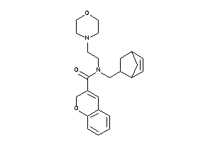 N-(5-bicyclo[2.2.1]hept-2-enylmethyl)-N-(2-morpholinoethyl)-2H-chromene-3-carboxamide