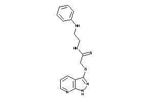 N-(2-anilinoethyl)-2-(1H-pyrazolo[3,4-b]pyridin-3-yloxy)acetamide