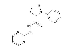 2-phenyl-N'-(2-pyrimidyl)-2-pyrazoline-3-carbohydrazide